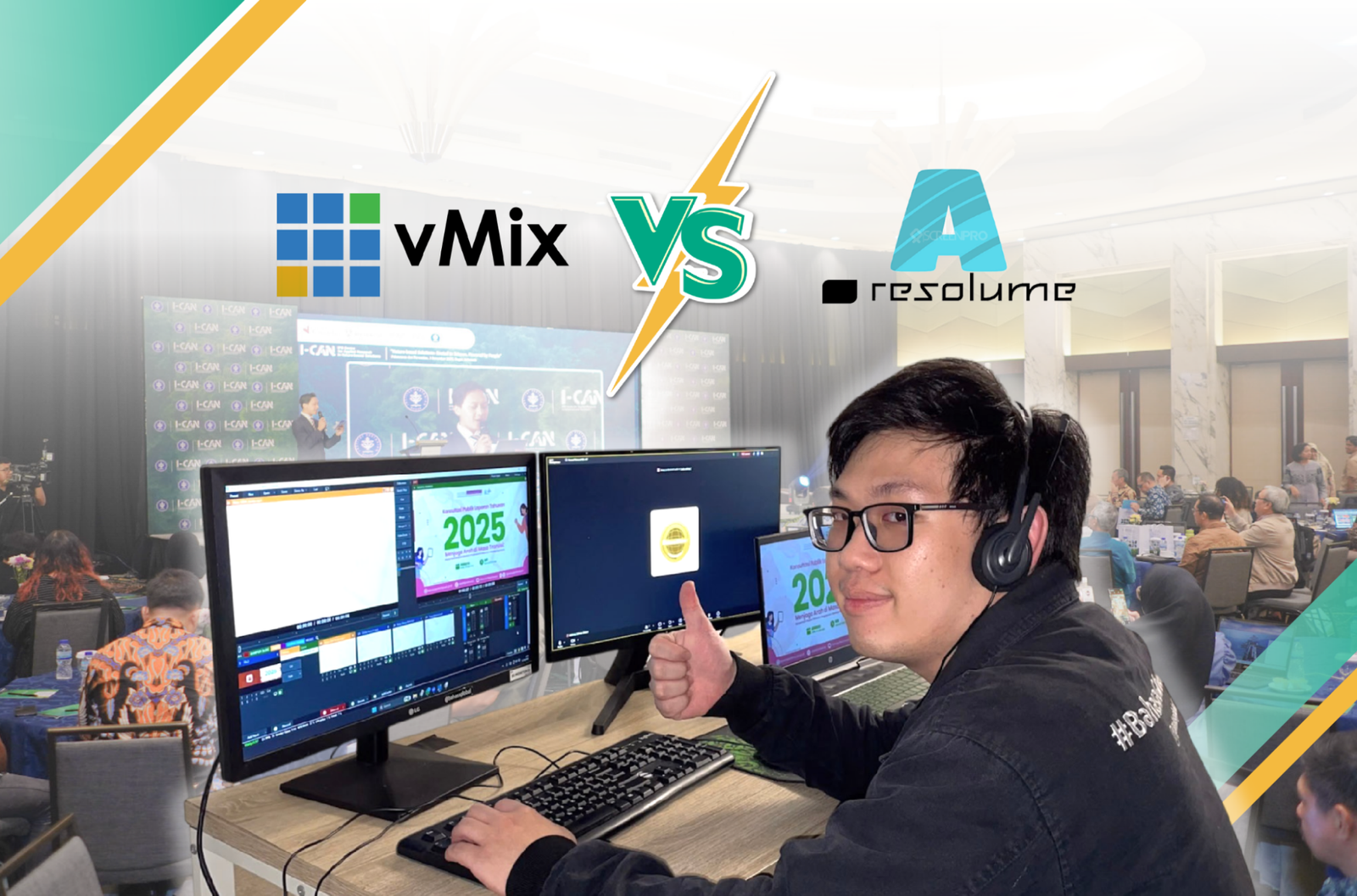 Read more about the article vMix vs Resolume, What’s the Difference? | Live Streaming Vendor