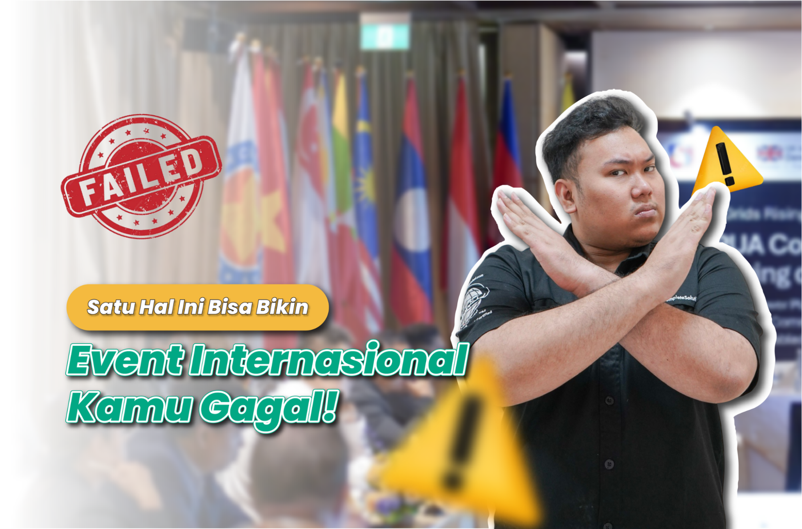 Read more about the article Mengapa Event Internasional Membutuhkan Lebih dari Event Organizer Standar?