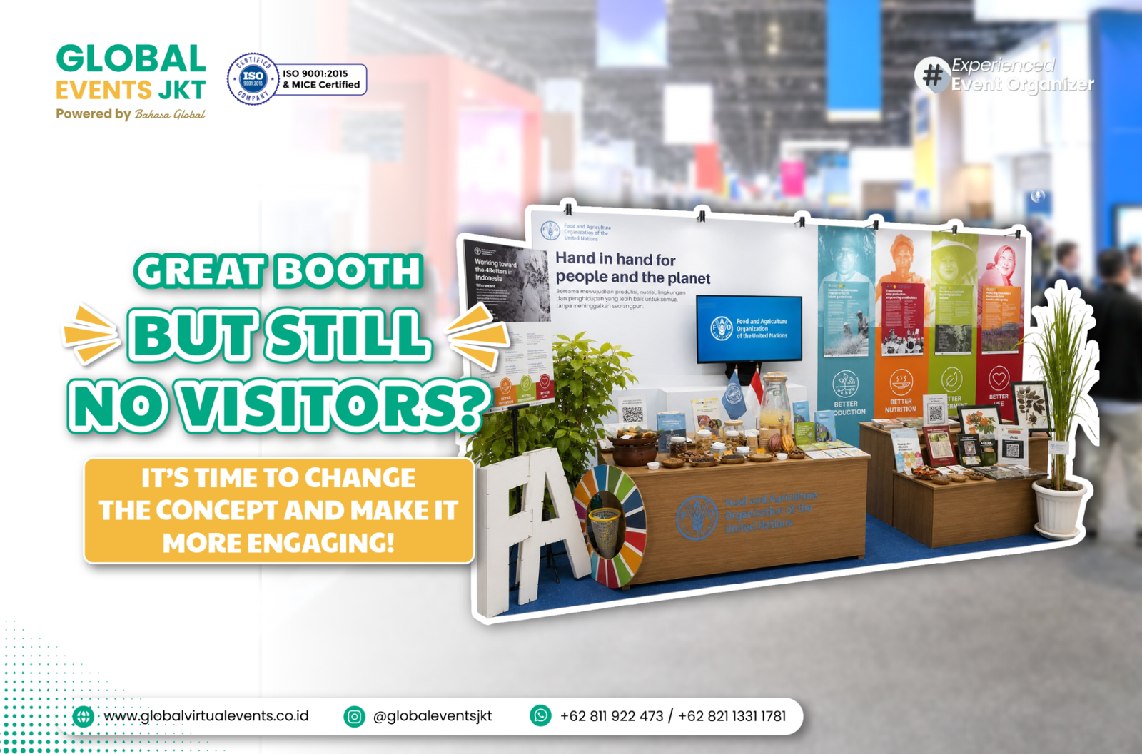 Read more about the article Can a Quiet Exhibition Become Crowded? Here’s a Rarely Used Event Organizer Strategy
