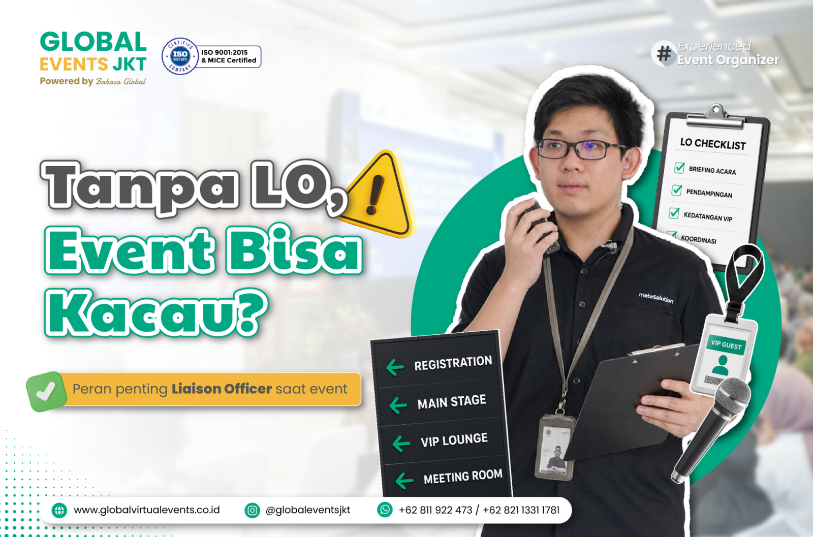 Read more about the article Apa Itu LO dalam Event? Ini Tugas dan Perannya | Event Organizer Jakarta