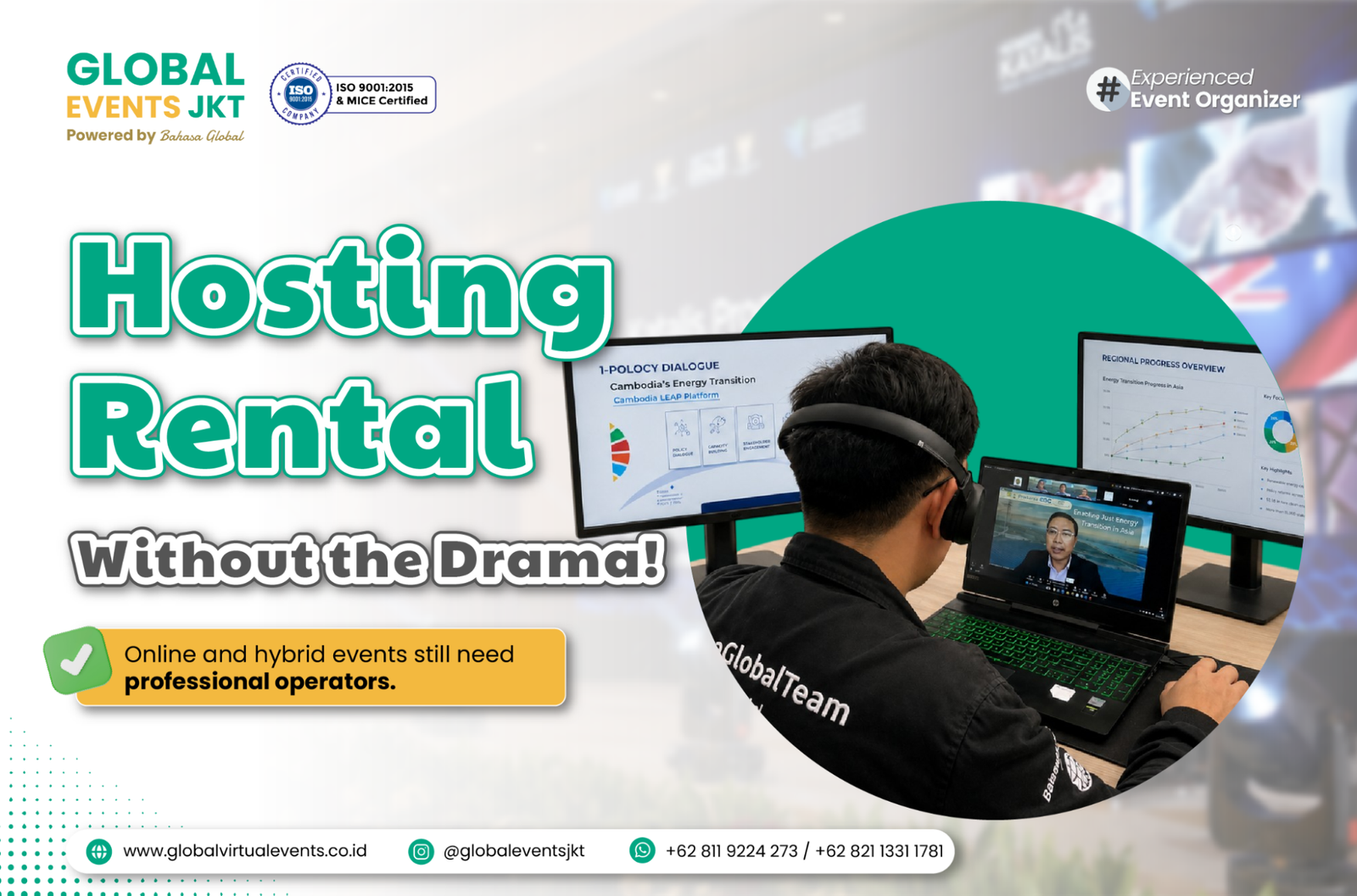 Read more about the article Do Not Just Rent a Platform. Make Sure There Is a Professional Operator Behind It | Hybrid Event