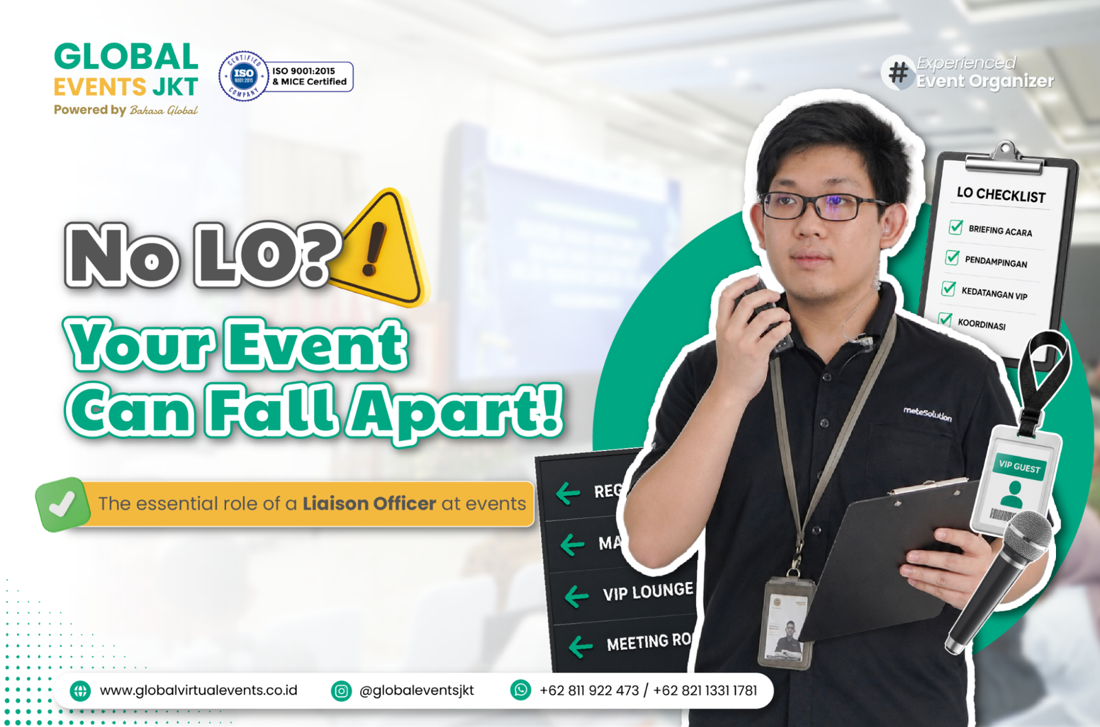 Read more about the article What Does an LO Do in an Event? A Simple Guide for Event Planning | Event Organizer Jakarta