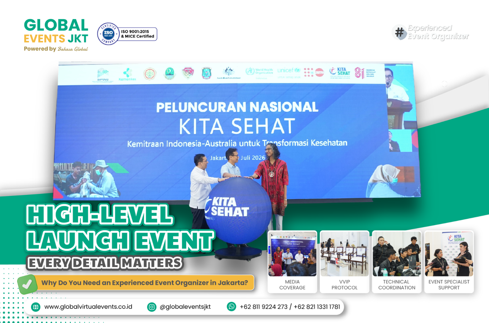 Read more about the article Why Does a High-Level Launching Event Need an Experienced Event Organizer Jakarta?