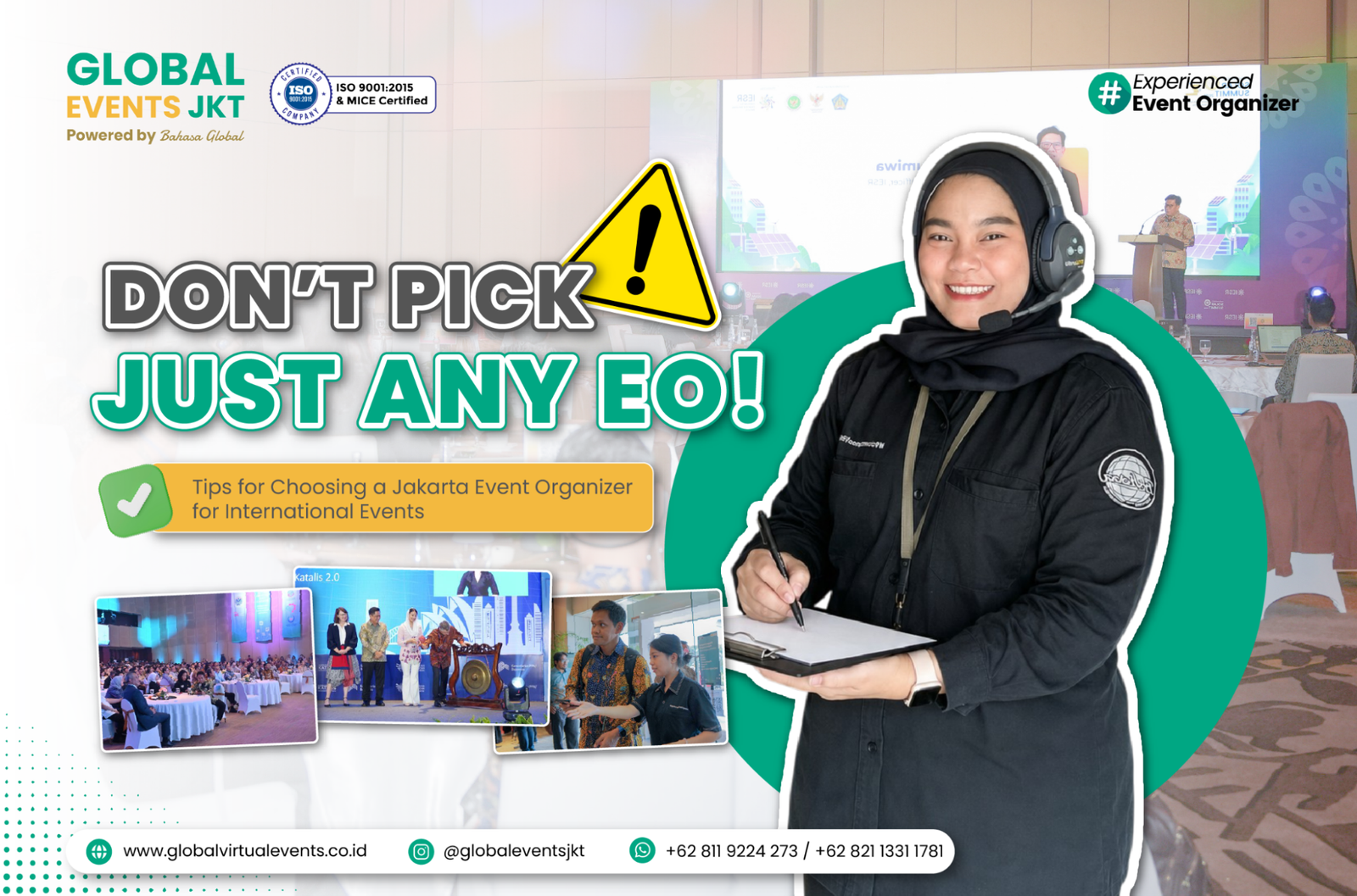 Read more about the article Tips for Choosing an Event Organizer Jakarta for International Events: Experience, Standards, and Readiness to Consider